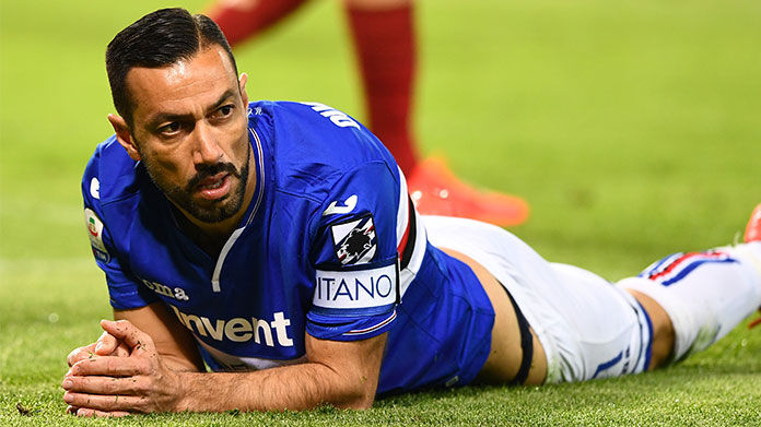 Quagliarella_Sdraiato sampdoria quagliarella