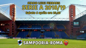 Sampdoria-Roma, streaming LIVE e diretta TV: come vedere la partita