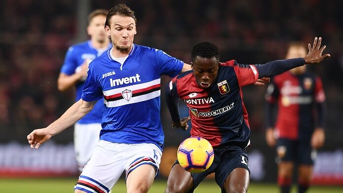 . ekdal kouamé derby genoa sampdoria