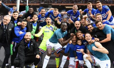 esultanza sampdoria festa derby