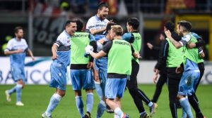 lazio esultanza gruppo
