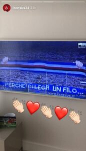 torreira instagram derby 2