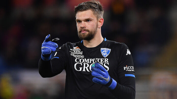 Roma-Empoli serie A Dragowski Empoli