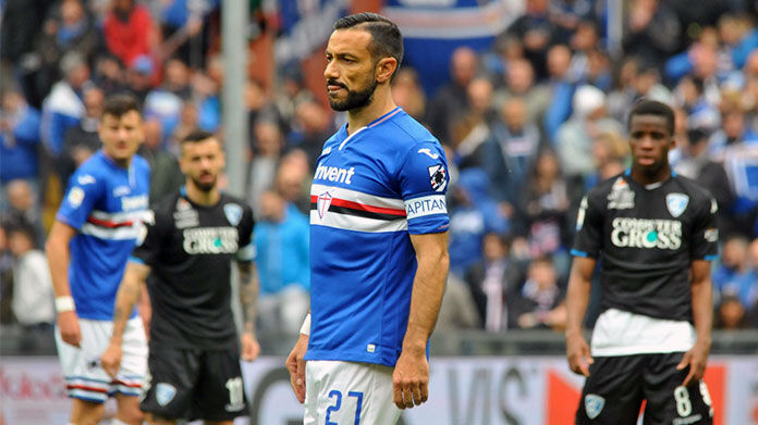 quagliarella-pensieroso-sampdoria-empoli quagliarella