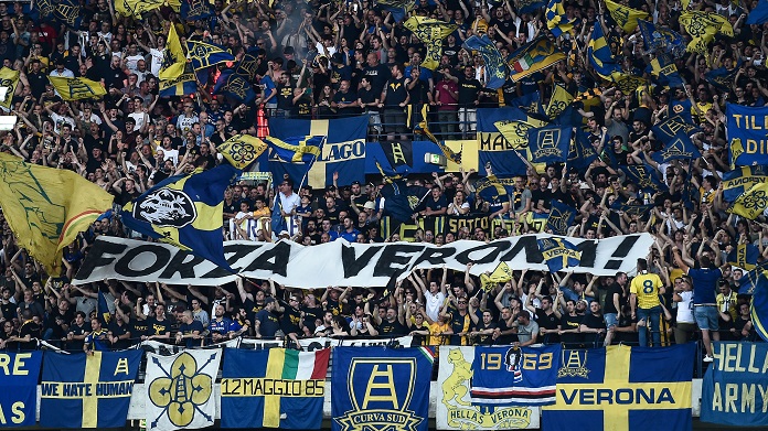 tifosi hellas verona Sampdoria