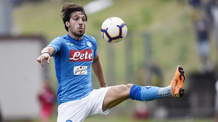 Napoli-Gozzano amichevole verdi napoli