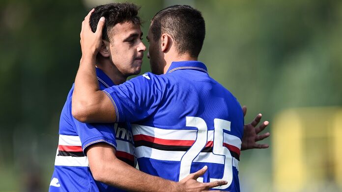 Sampdoria-Real Vicenza amichevole maroni Bonazzoli sampdoria