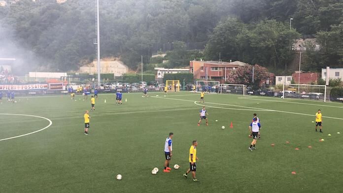 sampdoria-allenamento-ritiro Sampdoria live Di Francesco