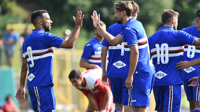 sampdoria-ramirez-quagliarella alessandria sampdoria