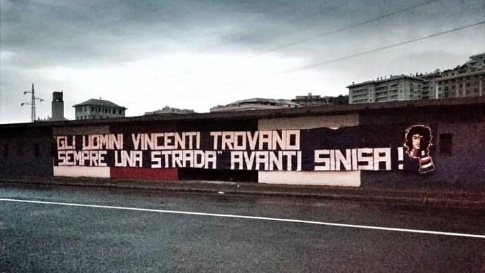 striscione utc mihajlovic