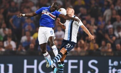 sampdoria lazio streaming Sky immobile colley