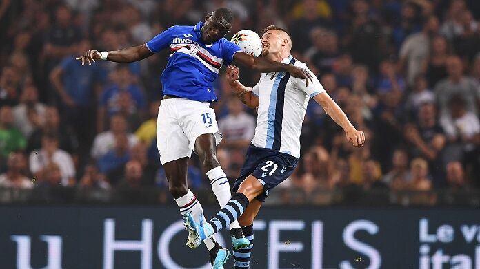 Sampdoria-Lazio serie A sampdoria lazio streaming Sky immobile colley