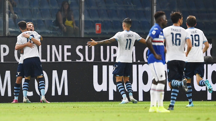 Immobile Lazio Sampdoria live