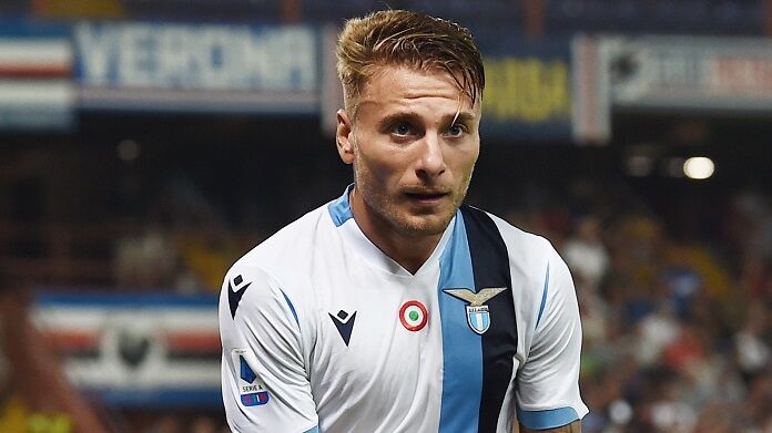 Sampdoria-Lazio serie A Immobile