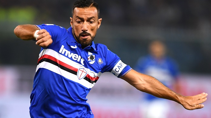 sampdoria-lazio quagliarella