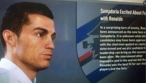 ronaldo allenatore sampdoria fifa20