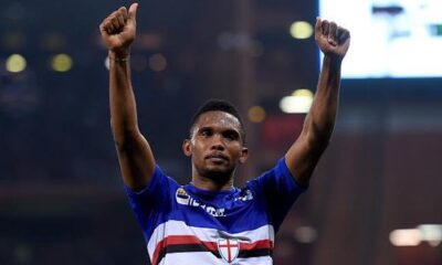 Eto'o Ferrero Sampdoria