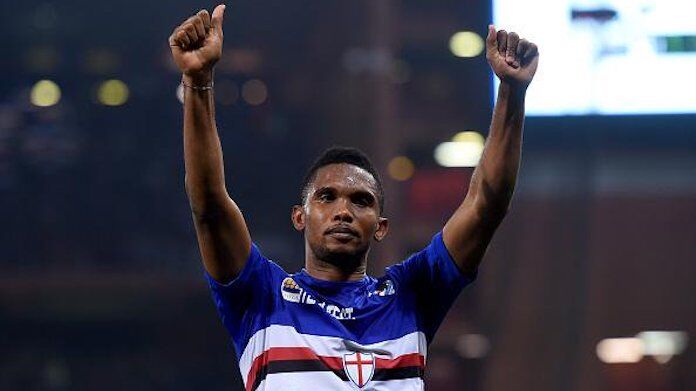 sampdoria-etoo Eto'o Ferrero Sampdoria