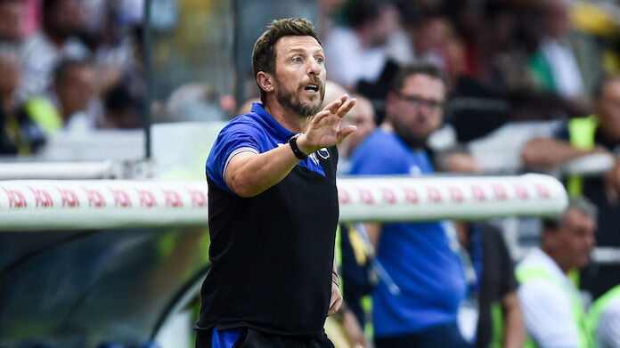 Parma-Sampdoria amichevole di francesco sampdoria