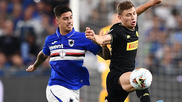 Sampdoria-Inter serie A Inter Sampdoria