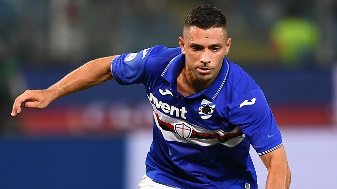 Sampdoria-Lazio serie A caprari sampdoria