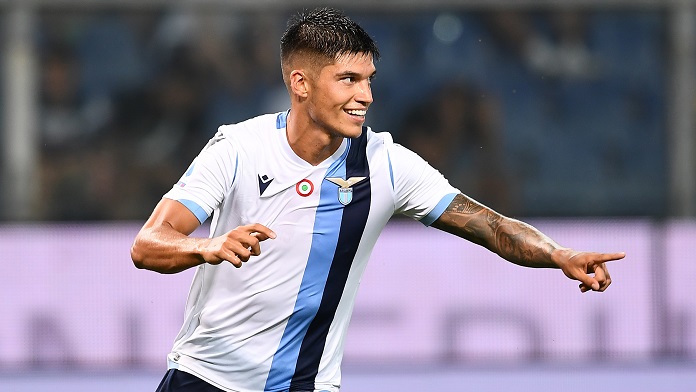 correa esulta sampdoria lazio