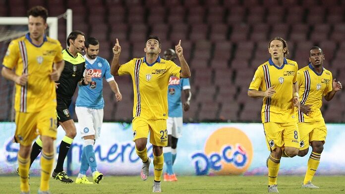 Napoli-Sampdoria serie A Éder napoli sampdoria gol