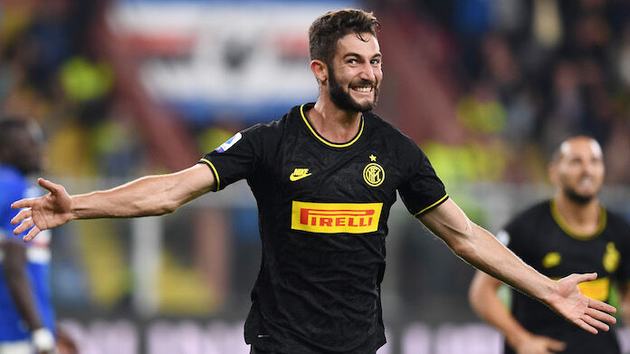 Sampdoria-Inter serie A Gagliardini Sampdoria live