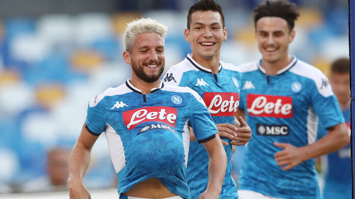 Napoli - Sampdoria Mertens highlights