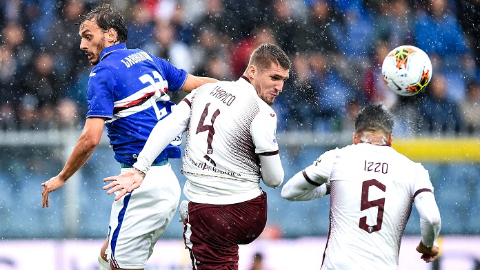 gabbiadini torino sampdoria