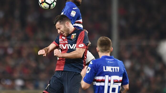 . bertolacci genoa sampdoria derby