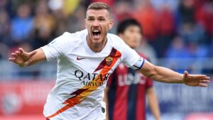Infortunio Dzeko: le condizioni dell’attaccante della Roma