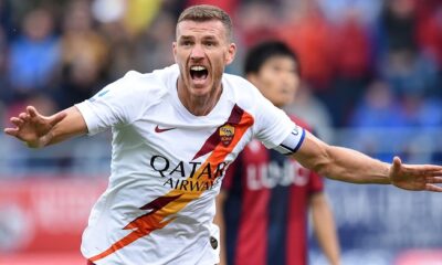 dzeko Sampdoria-Roma convocati