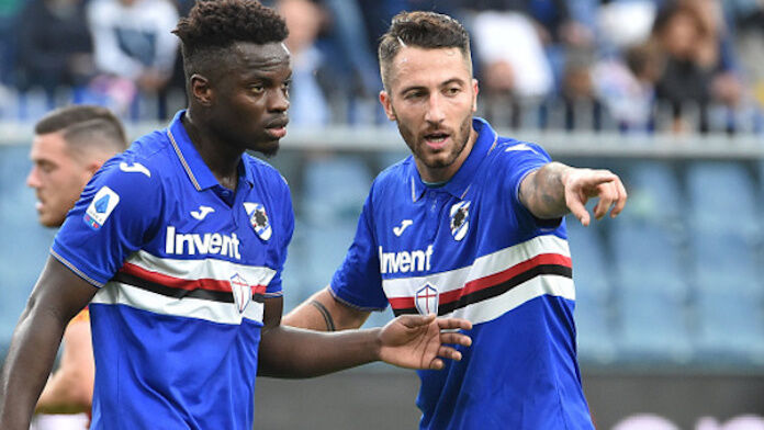 sampdoria-bertolacci-vieira Sampdoria Bertolacci Ranieri Vieira