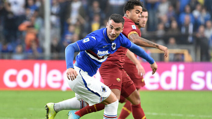 sampdoria-bonazzoli-kluivert Sampdoria Bonazzoli