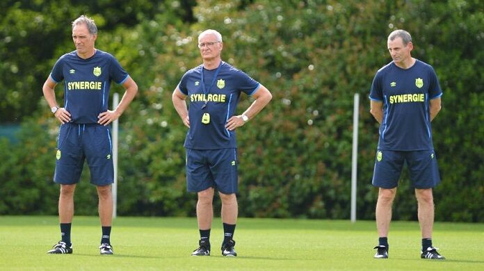ranieri-staff-nantes-benetti-cornacchia ranieri staff tecnico benetti cornacchia