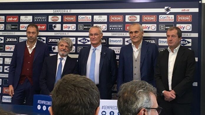ranieri-dirigenza-samp Ferrero Ranieri Sampdoria