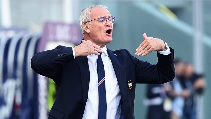 ranieri Lazio sampdoria