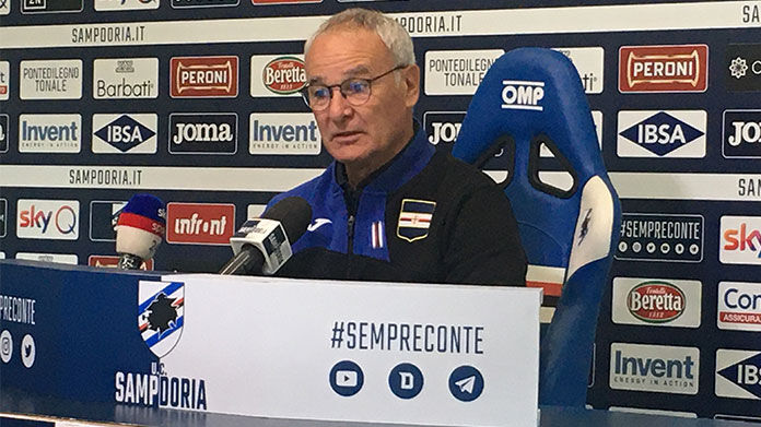 Ranieri_1 Sampdoria Sassuolo Ranieri