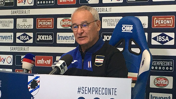 ranieri conferenza stampa live diretta