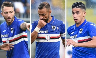 bertolacci quagliarella depaoli infortunati sampdoria