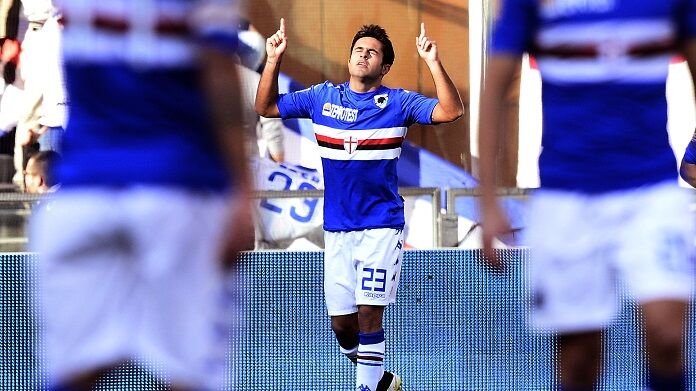 Sampdoria-Palermo serie A Éder sampdoria