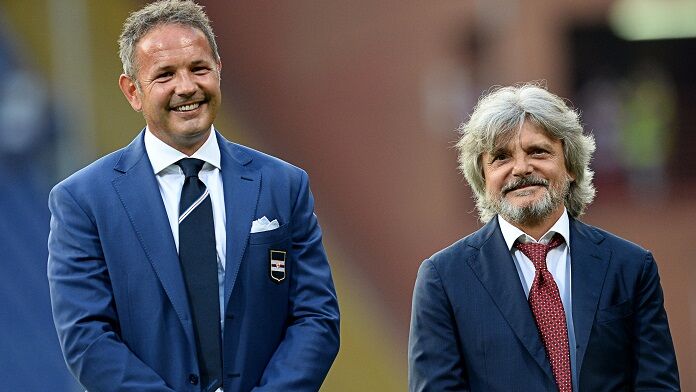 Sampdoria-Eintracht Francoforte amichevole ferrero mihajlovic