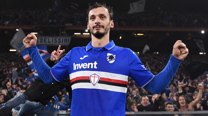 gabbiadini sampdoria Lazio