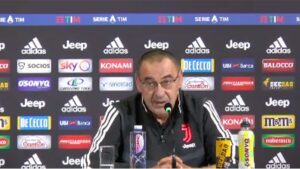 Juventus, Sarri: «La Sampdoria ha entusiasmo. Ranieri di grande livello» – VIDEO