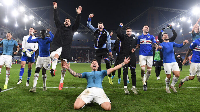 genoa-sampdoria-esultanza-derby-gruppo-gradinata-tifosi sampdoria Sassuolo