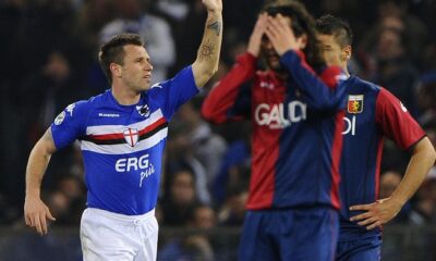 cassano derby sampdoria genoa