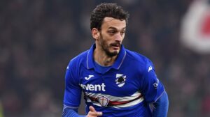 gabbiadini azione derby genoa sampdoria