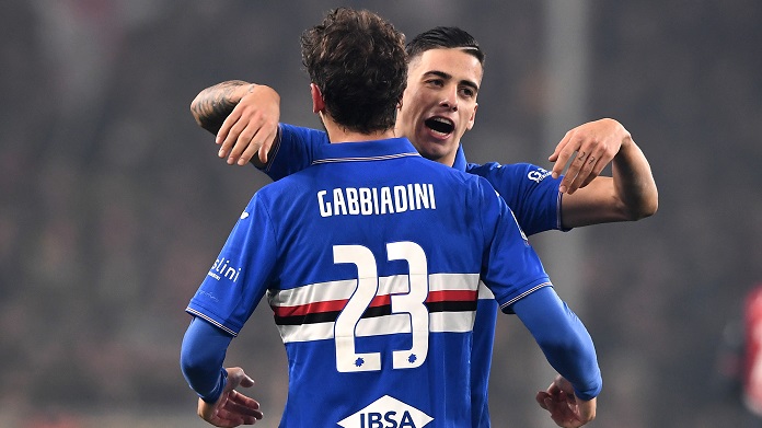 Gabbiadini Audero Sampdoria