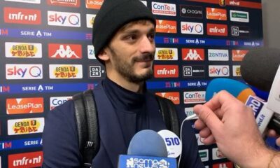 gabbiadini zona mista genoa sampdoria